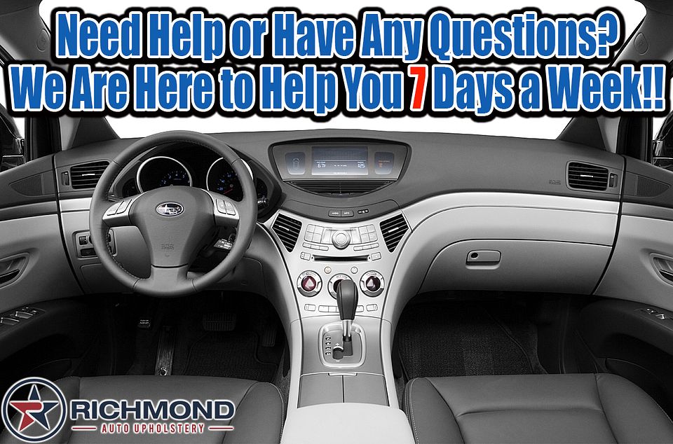 Subaru-Tribeca-06-07-08-14-Driver-Side-Bottom-Leather-Seat-Cover-Tan-17