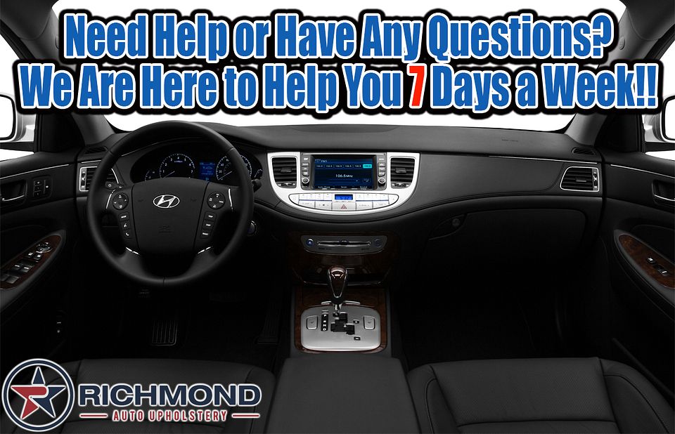 2009-2014-Hyundai-Genesis-Driver-Side-Bottom-Replacement-Leather-Seat-Cover-Saddle-Brown-Perf-102