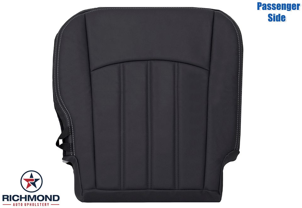 2009-2012-

Dodge-Ram-Laramie-Passenger-Side-Bottom-Replacement-Leather-Seat-Cover-Dark-Gray--Dark-Slate-1
