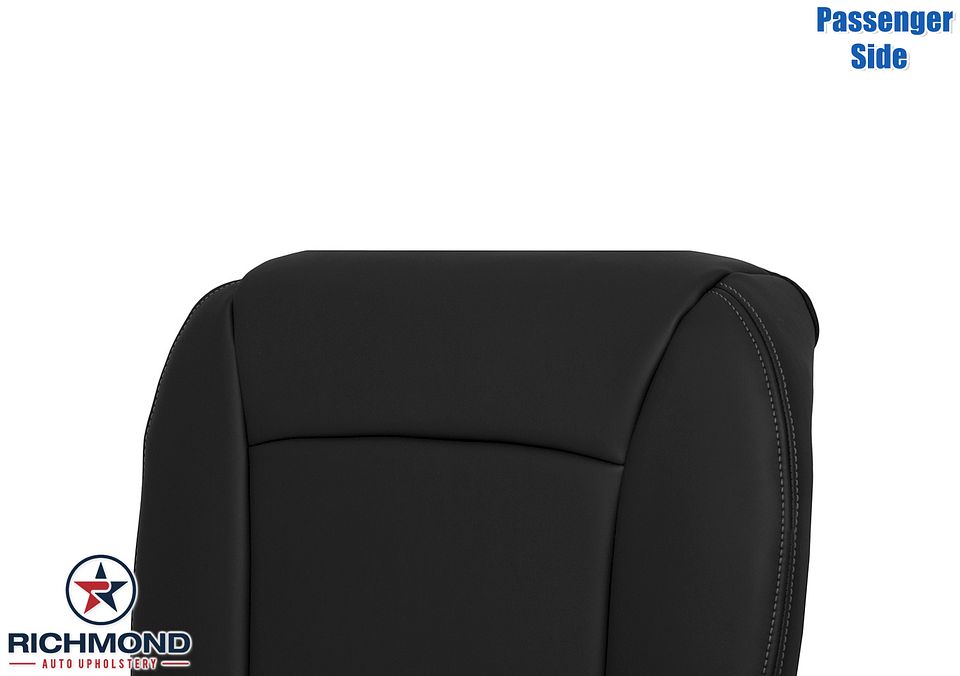Subaru-Tribeca-06-07-08-14-Passenger-Side-Bottom-Leather-Seat-Cover-Black-7