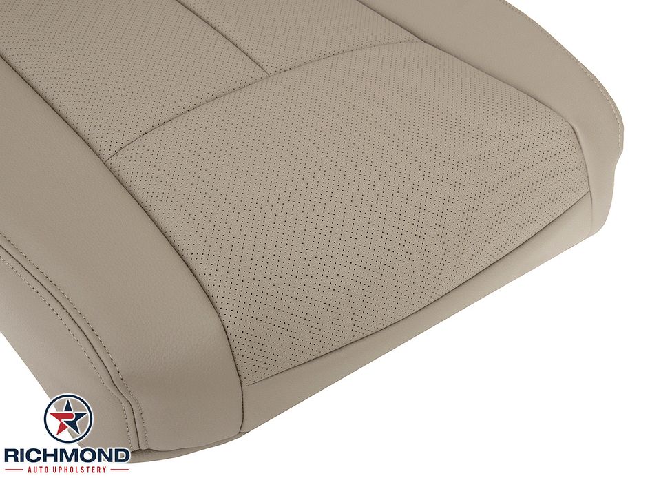2014-2016-Nissan-

Rogue-Driver-Side-Bottom-Replacement-Leather-Seat-Cover-Tan-Perf-10