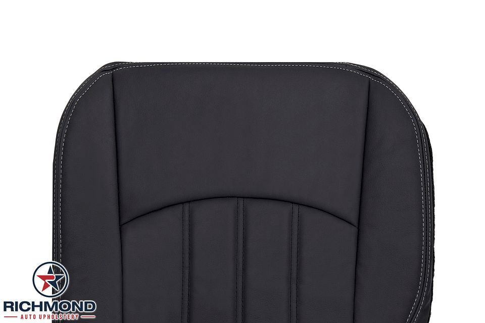 2009-2012-

Dodge-Ram-Laramie-Driver-Side-Bottom-Replacement-Leather-Seat-Cover-Dark-Gray--Dark-Slate-6