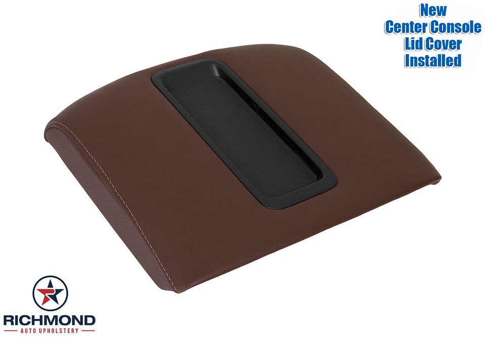 15-19-GM-HighCountry-Center-Console-Lid-Cover-Brown-7