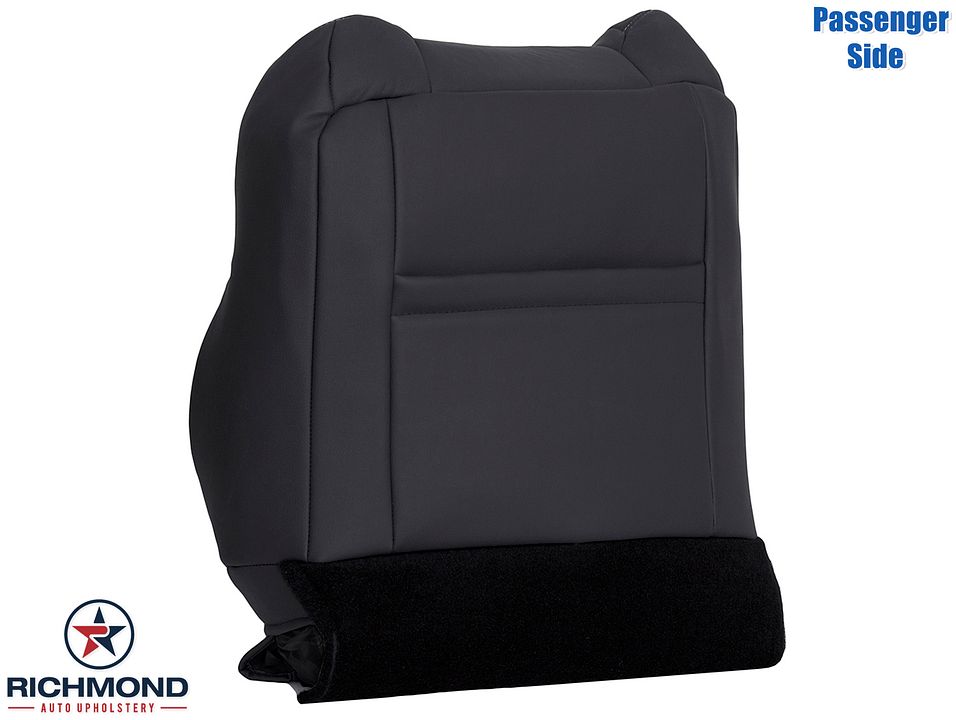 2009-2012-
Dodge-Ram-Laramie-Passenger-Side-LeanBack-Replacement-Leather-Seat-Cover-Dark-Gray--Dark-Slate-12