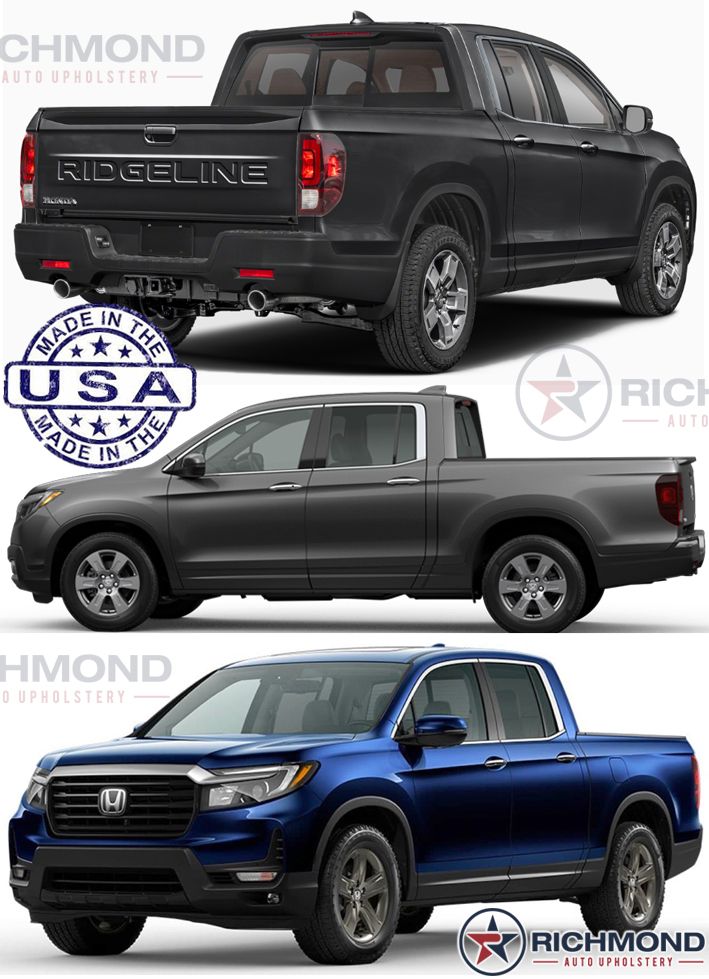 2017-2025-Honda-Ridgeline-Driver-Side-Bottom-Replacement-Leather-Seat-Cover-Gray-Perf-14