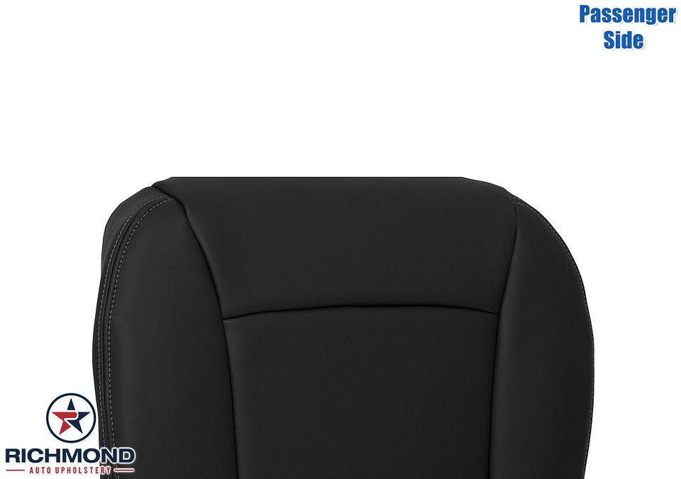 Subaru-Tribeca-06-07-08-14-Passenger-Side-Bottom-Leather-Seat-Cover-Black-5