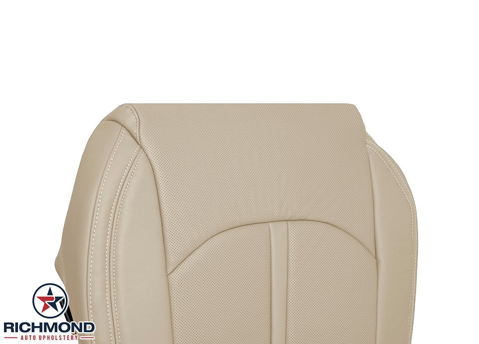 2015-2017-Hyundai-Sonata-Driver-Side-Bottom-Replacement-Leather-Seat-Cover-Tan-Perf-5