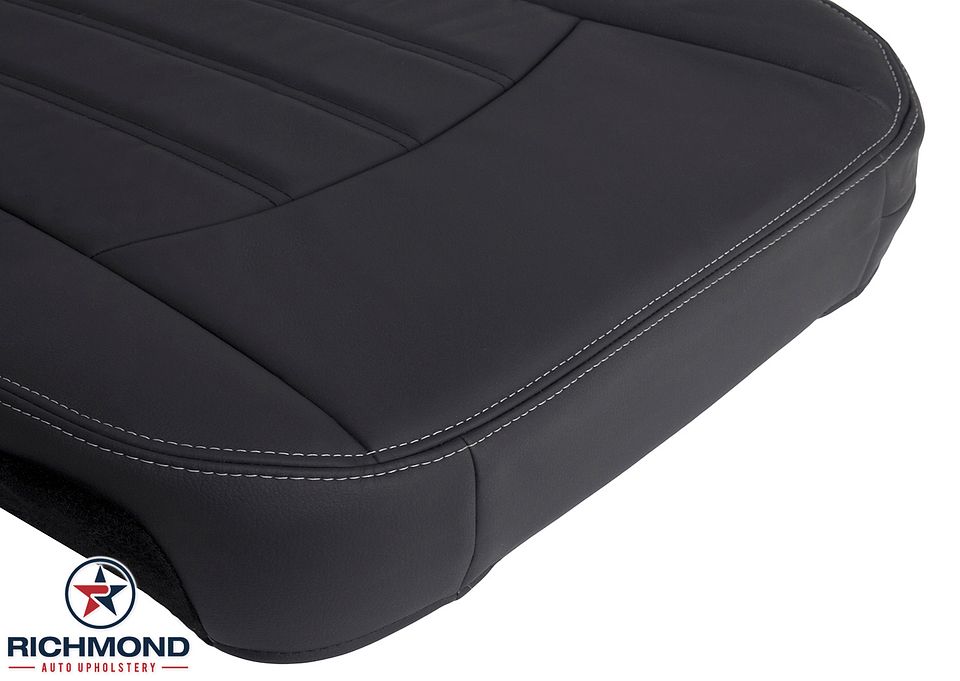 2009-2012-

Dodge-Ram-Laramie-Driver-Side-Bottom-Replacement-Leather-Seat-Cover-Dark-Gray--Dark-Slate-10