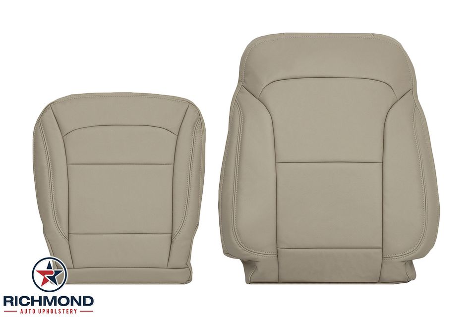 2016-2017-Ford-Explorer-XLT-

Driver-Side-Complete-Leather-Seat-Cover-Tan-Non-Perf-1