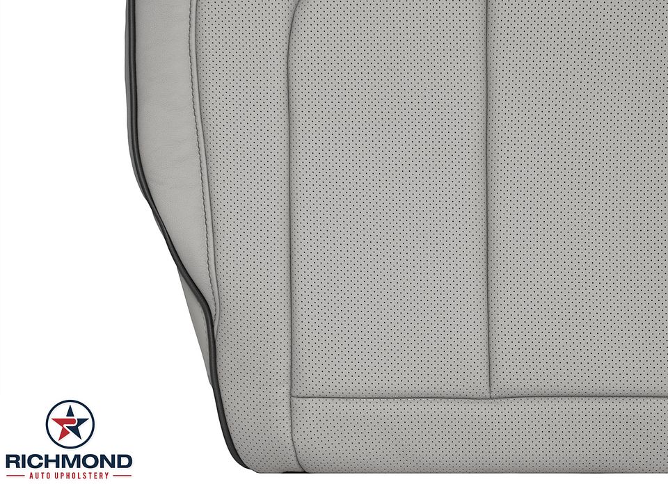 2017-2025-

Chrysler-Pacifica-Limited-Driver-Side-Bottom-Leather-Seat-Cover-Alloy-Gray-Perf-11