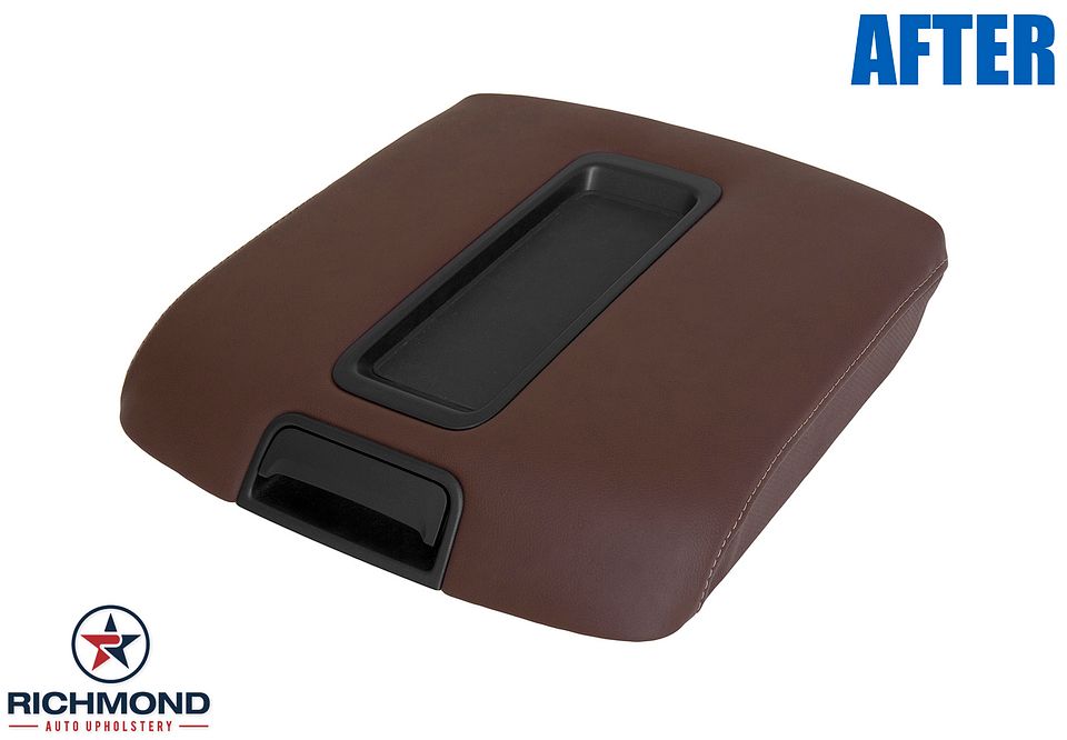 15-19-GM-HighCountry-Center-Console-Lid-Cover-Brown-10