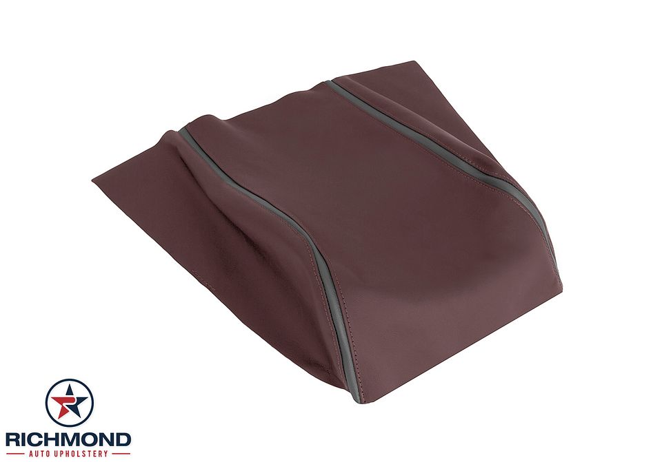 2018-2020-F150-

2018-2022-Ford-F250-F350-F450-Platinum-Ed-Center-Console-Lid-Cover-Genuine-Leather-Cover-Marsala-Brown-1