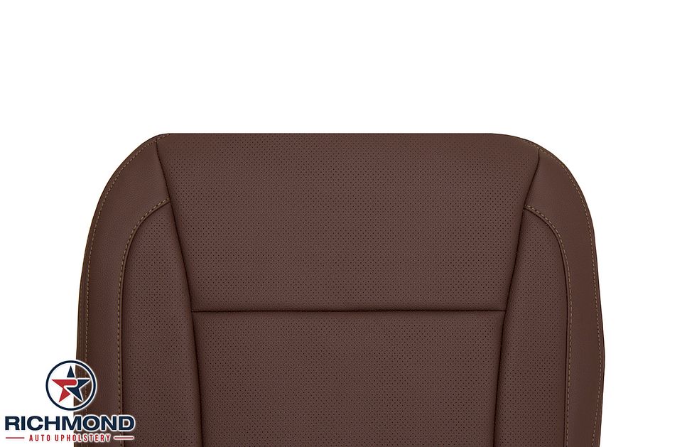 2009-2014-Hyundai-Genesis-Driver-Side-Bottom-Replacement-Leather-Seat-Cover-Saddle-Brown-Perf-6