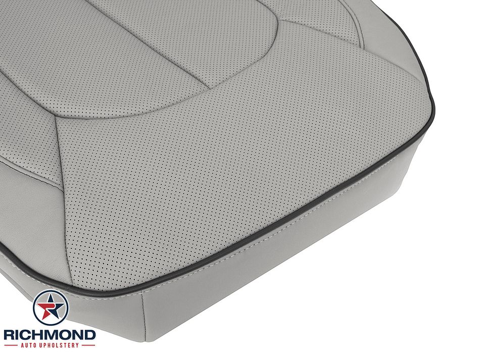 2017-2025-

Chrysler-Pacifica-Limited-Driver-Side-Bottom-Leather-Seat-Cover-Alloy-Gray-Perf-10