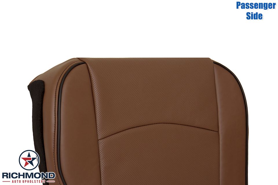 09-19-Ram-LongHorn-Passenger-Side-Botttom-Leather-Seat-Cover-Russet-Brown-5