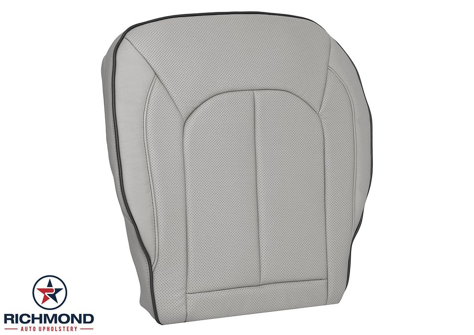 2017-2025-

Chrysler-Pacifica-Limited-Driver-Side-Bottom-Leather-Seat-Cover-Alloy-Gray-Perf-2