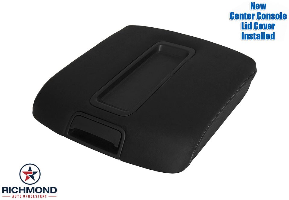 15-19-GM-HighCountry-Center-Console-Lid-Cover-Black-4
