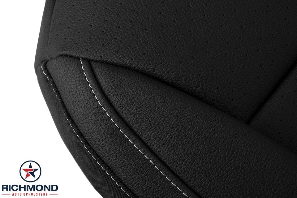2018-2021-VW-Volkswagen-Atlas-Driver-Side-Botton-Leather-Seat-Cover-Black-14