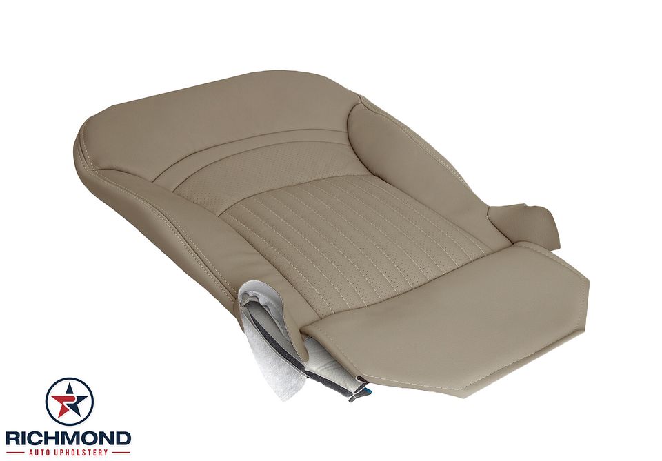 1997-2004-

Chevy-Corvette-C5-Driver-Side-Bottom-Leather-Seat-Cover-Light-Oak-Tan-Perf-3