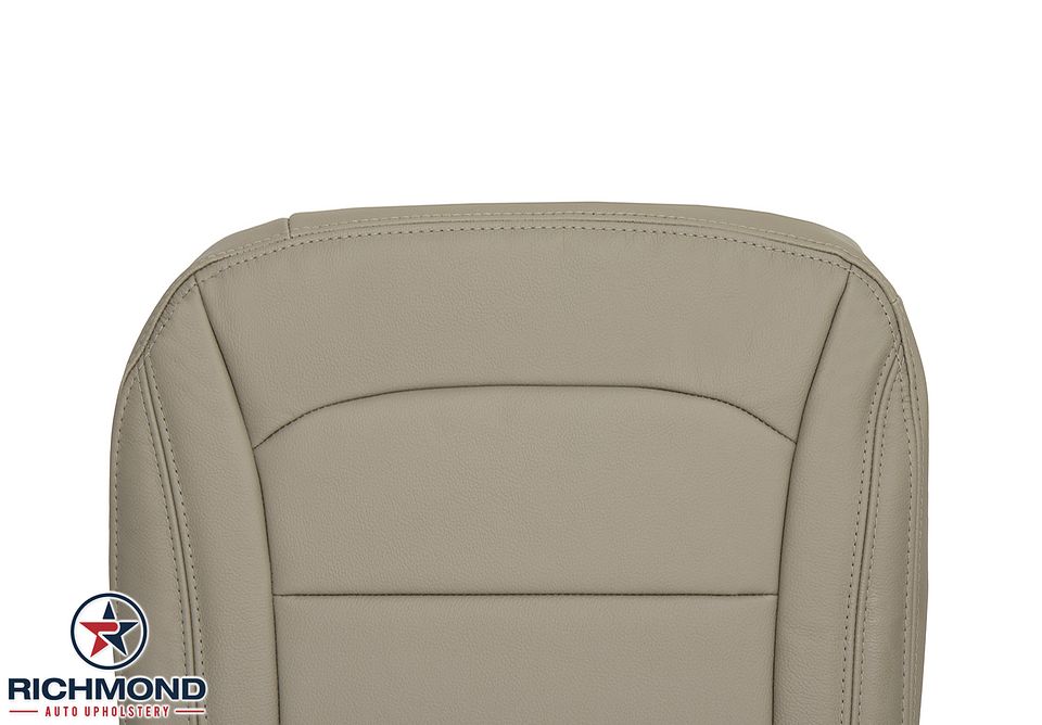 2016-2017-Ford-Explorer-XLT-

Driver-Side-Bottom-Leather-Seat-Cover-Tan-Non-Perf-6