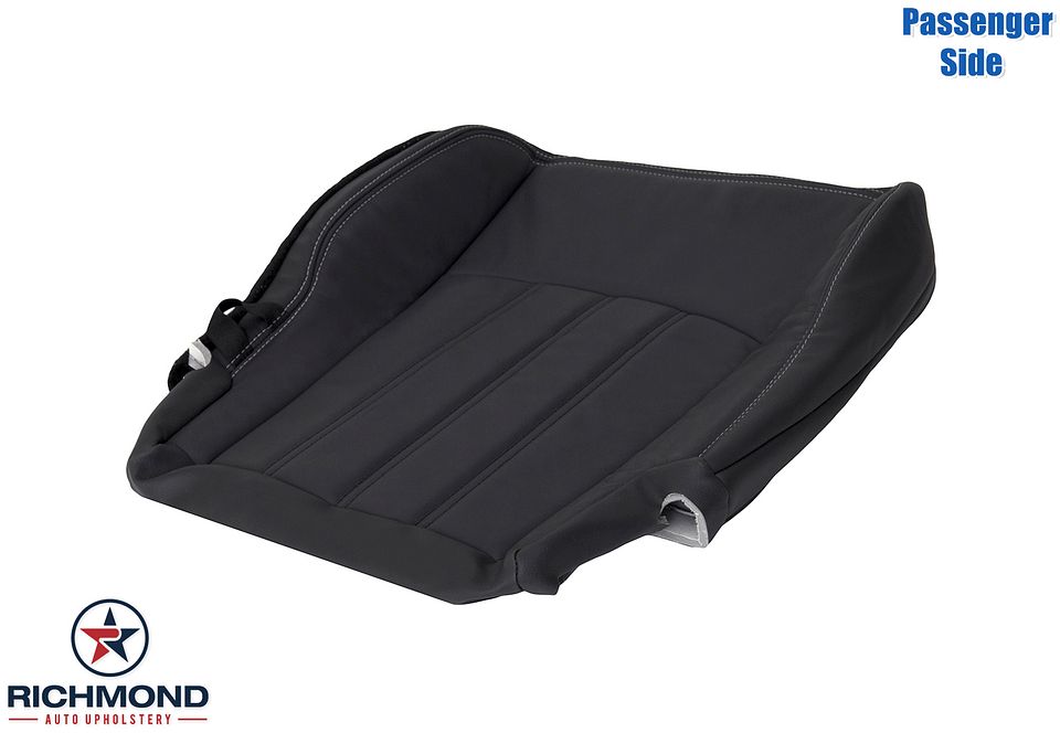 2009-2012-

Dodge-Ram-Laramie-Passenger-Side-Bottom-Replacement-Leather-Seat-Cover-Dark-Gray--Dark-Slate-3