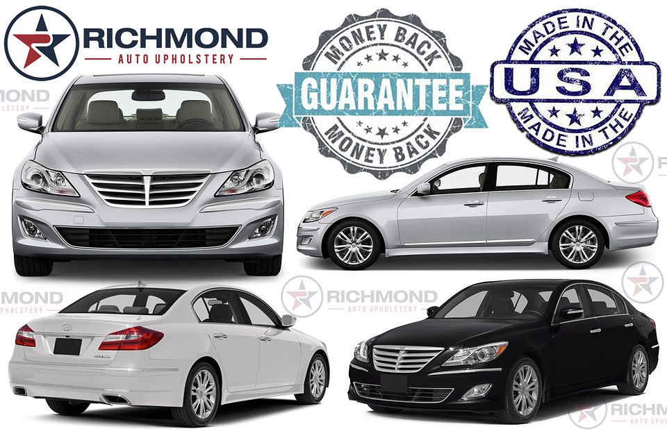 2009-2014-Hyundai-Genesis-Driver-Side-Bottom-Replacement-Leather-Seat-Cover-Saddle-Brown-Perf-104