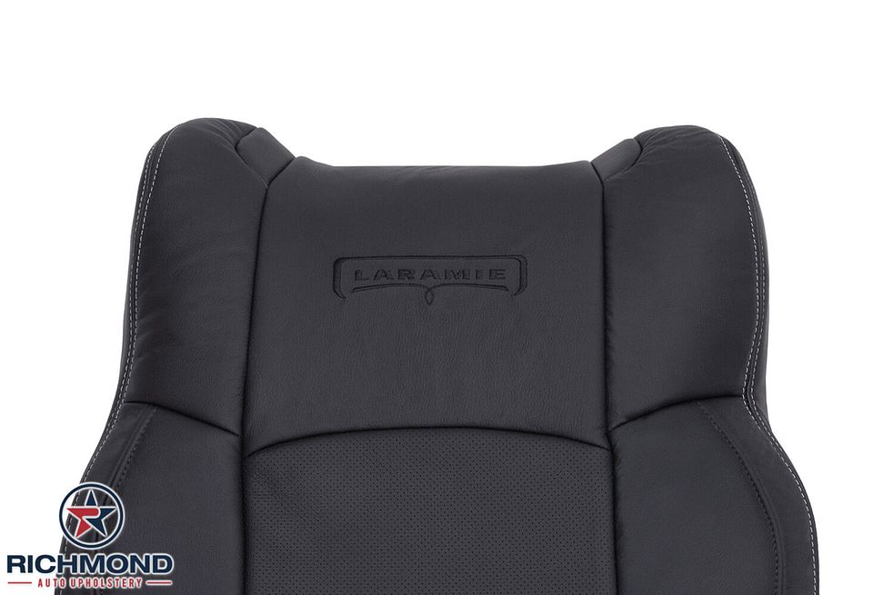 2013-2018-Dodge-Ram-Driver-Side-Lean-Back-Leather-Seat-Cover-Black-Perf-7