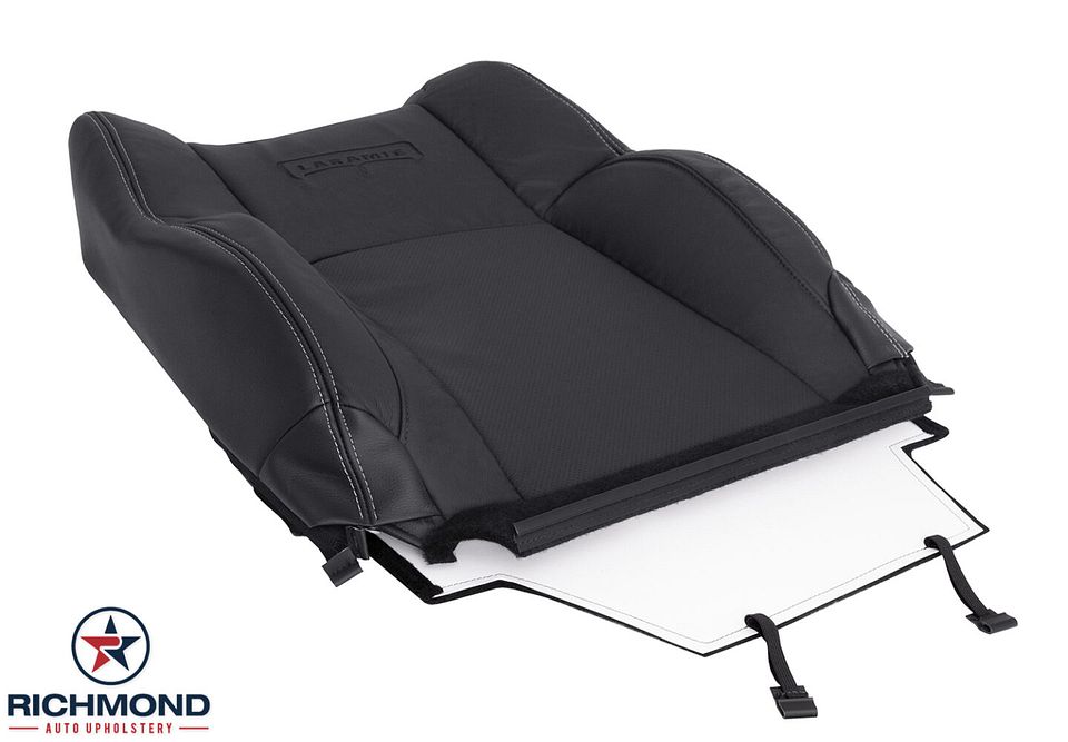 2013-2018-Dodge-Ram-Driver-Side-Lean-Back-Leather-Seat-Cover-Black-Perf-3