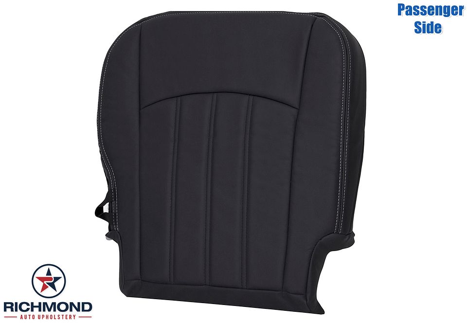 2009-2012-

Dodge-Ram-Laramie-Passenger-Side-Bottom-Replacement-Leather-Seat-Cover-Dark-Gray--Dark-Slate-4