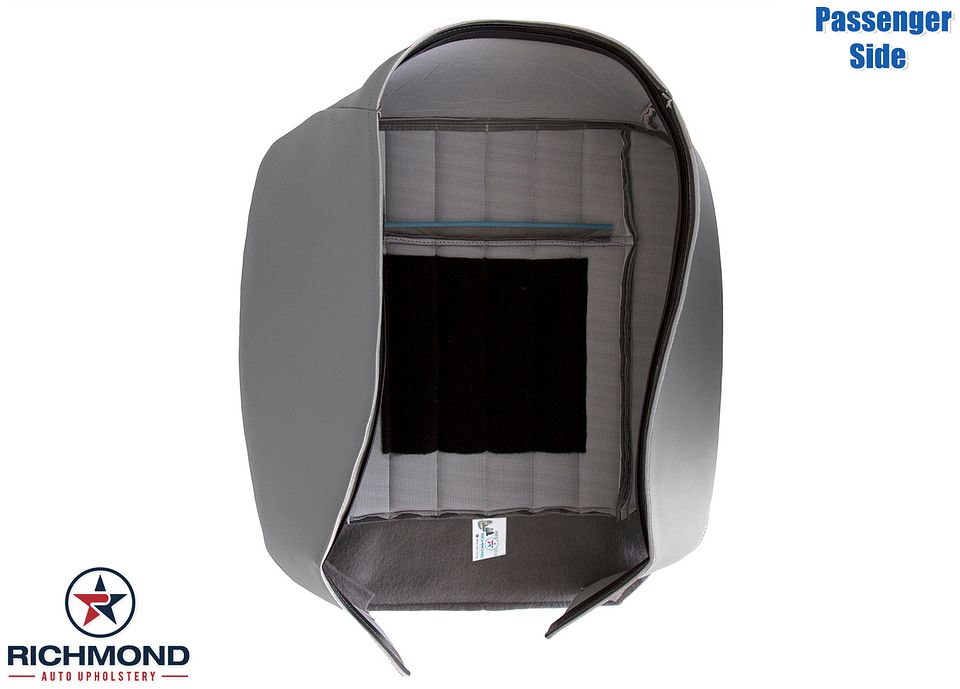 1994-1995-1996-Chevy-Impala-SS-Passenger-Side-Bottom-Leather-Seat-Cover-Gray-Perf-12