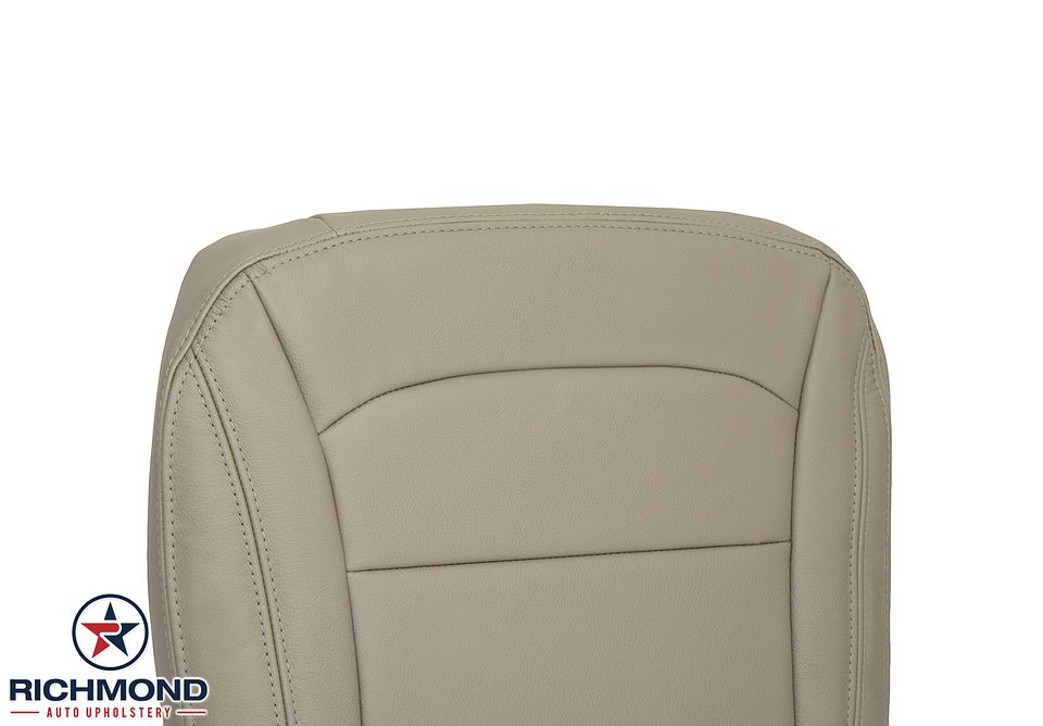 2016-2017-Ford-Explorer-XLT-

Driver-Side-Bottom-Leather-Seat-Cover-Tan-Non-Perf-5