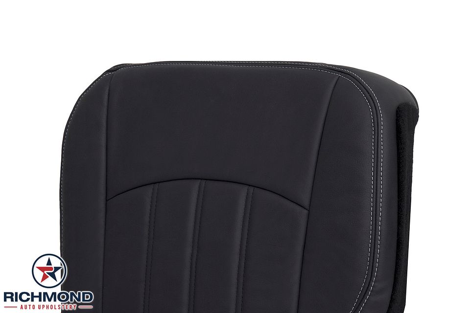 2009-2012-

Dodge-Ram-Laramie-Driver-Side-Bottom-Replacement-Leather-Seat-Cover-Dark-Gray--Dark-Slate-7