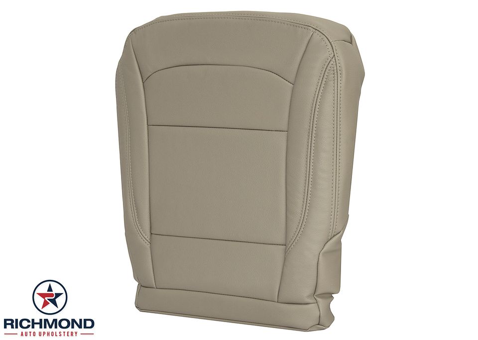 2016-2017-Ford-Explorer-XLT-

Driver-Side-Bottom-Leather-Seat-Cover-Tan-Non-Perf-4