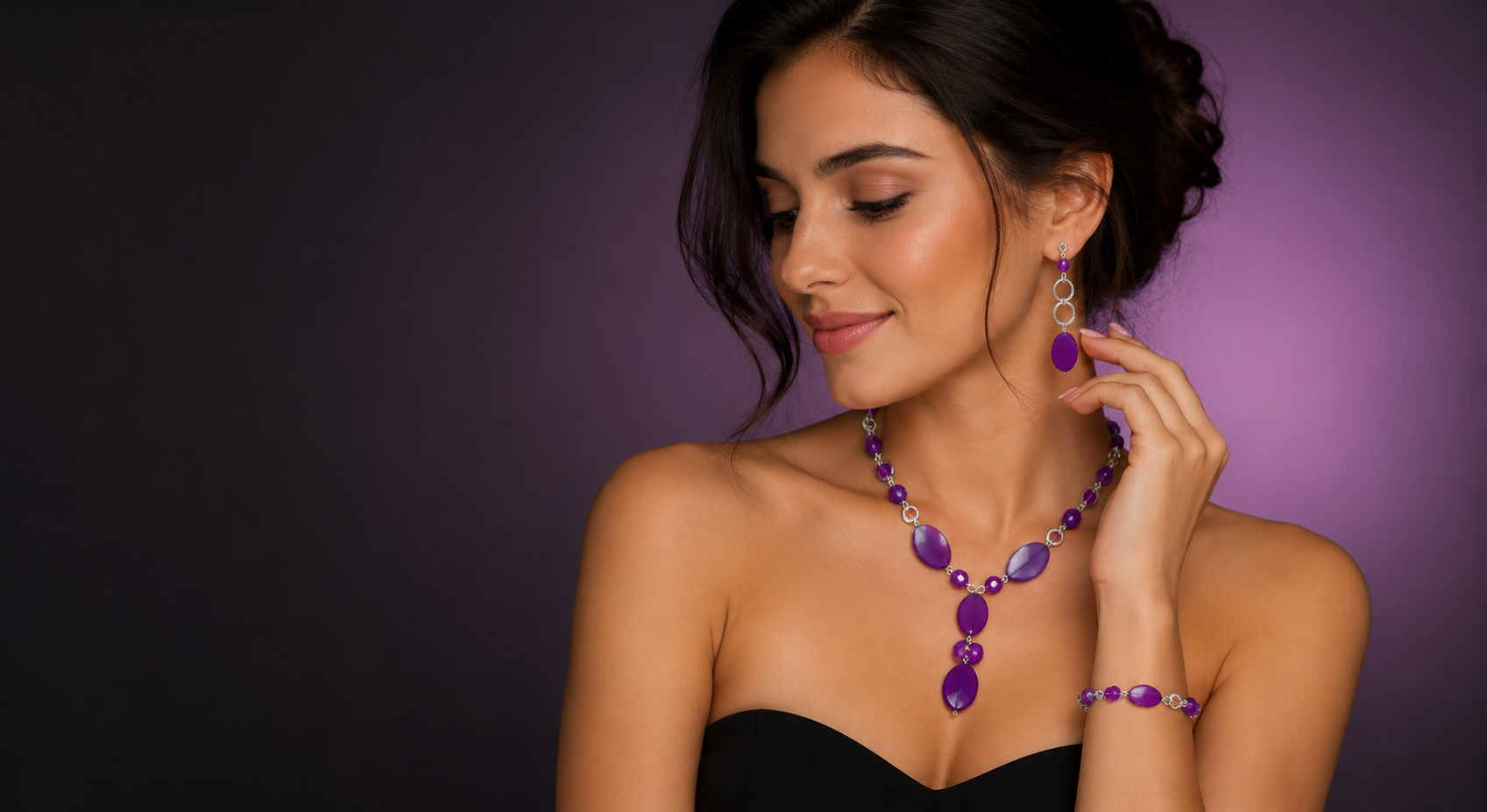 Colección de collares de bisutería fina Zarela Creaciones