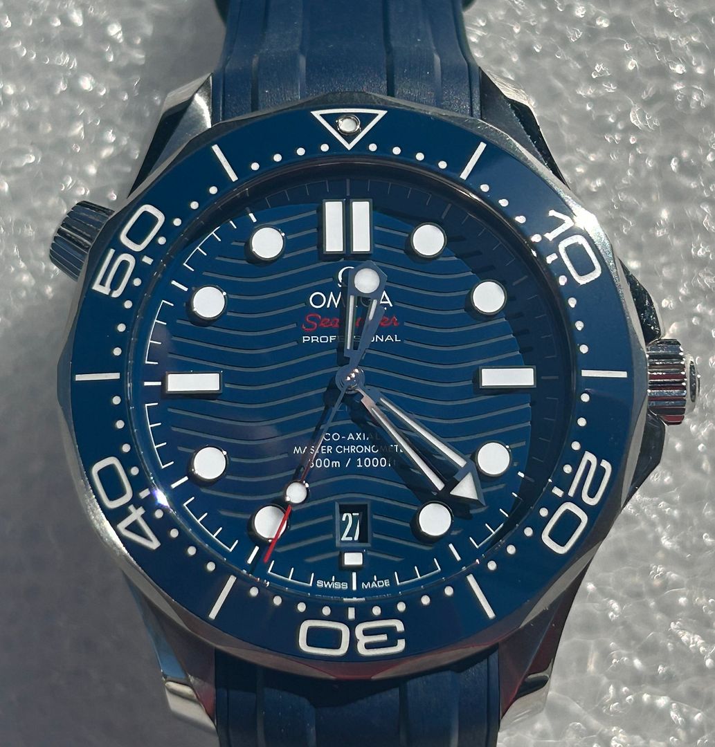 Omega Seamaster Professional 300m Diver Blue Dial/Bezel