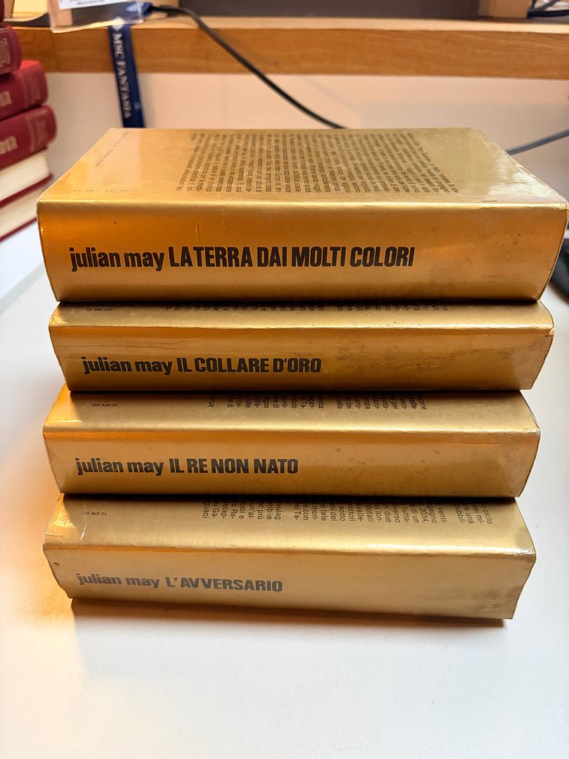 Julian May ciclo completo Milieau galattico 3 vol. COSMO ORO