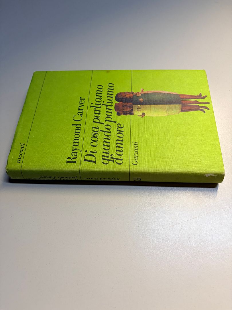 (RAYMOND CRAVER) DI COSA PARLIAMO QUANDO PARLIAMO D�AMORE 1987 GARZANTI 1� EDIZ.