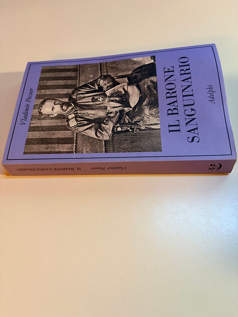 (VLADIMIR POZNER) IL BARONE SANGUINARIO 2012 ADELPHI 1� ED.