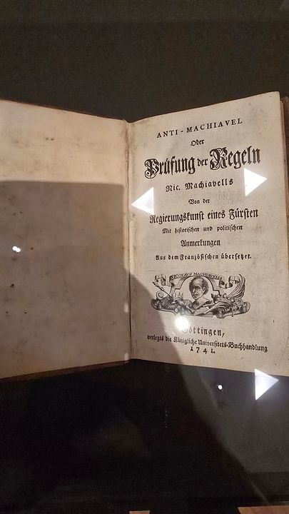 Anti Machiavel auf deutsch