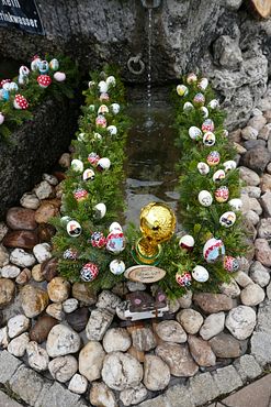 Kleingesees - FußballWM-Brunnen