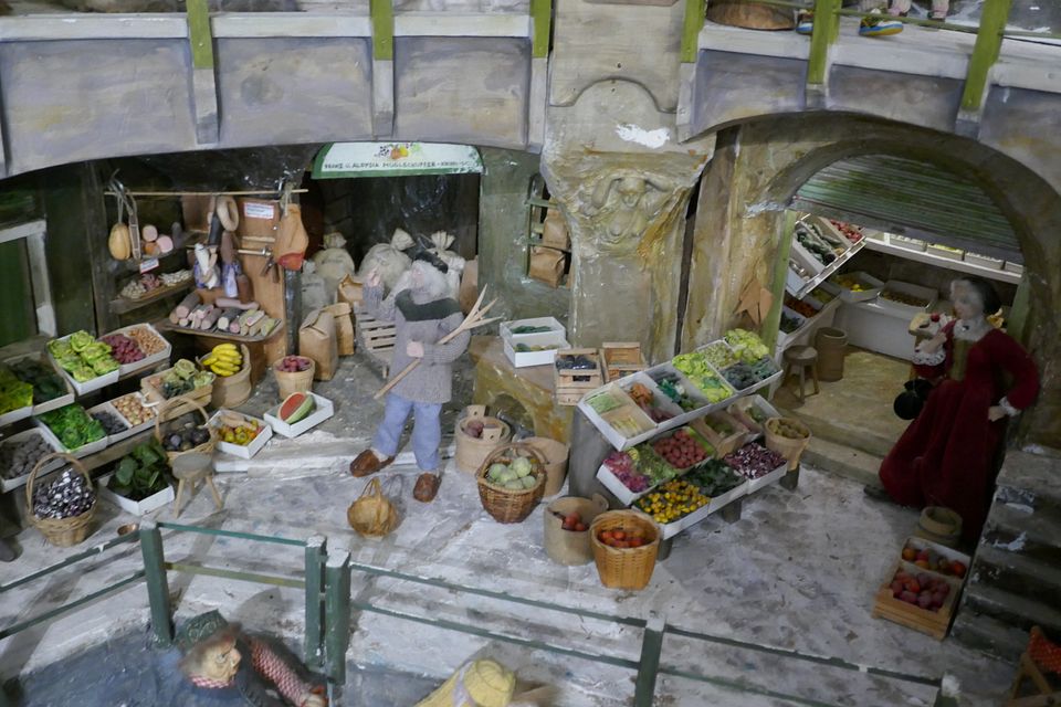 Obstmarkt - Krippendetail