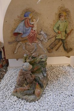 St. Stephan - Flucht und St. Franziskus