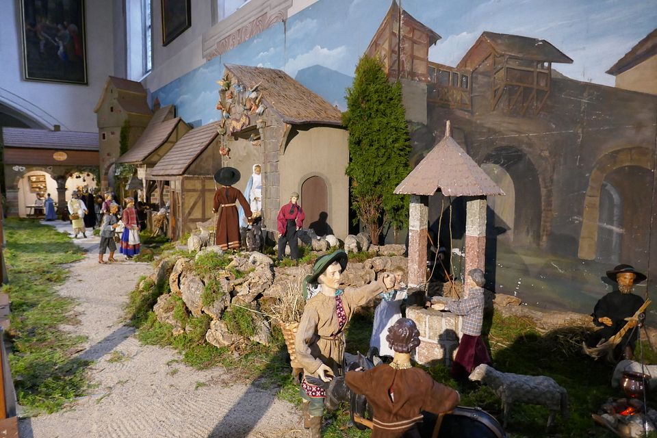 Obere Pfarre Blick zurück - gesamt