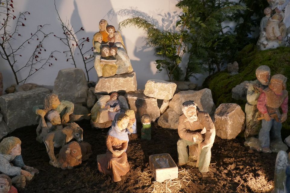 Krippe Stefanskirche Zentral