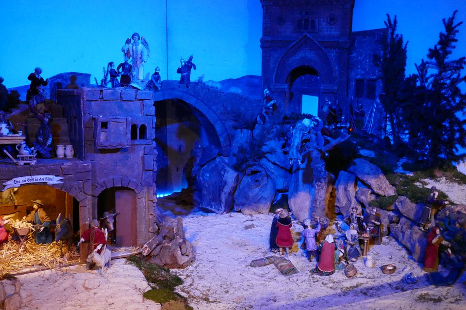 Krippe St. Martin Großausschnitt