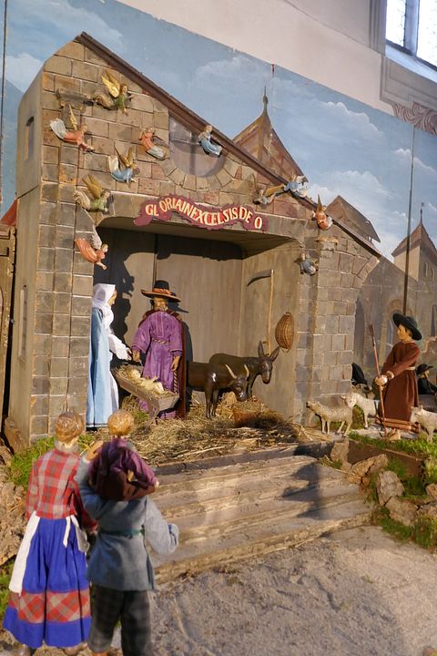 Obere Pfarre - Zentrale Krippe