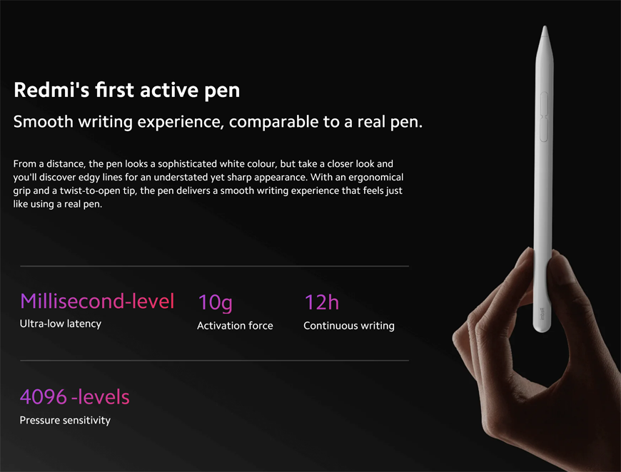 Xiaomi Redmi Pad Pro本体、redmi smart pen Xiaomi Redmi Pad Pro Smart Pen