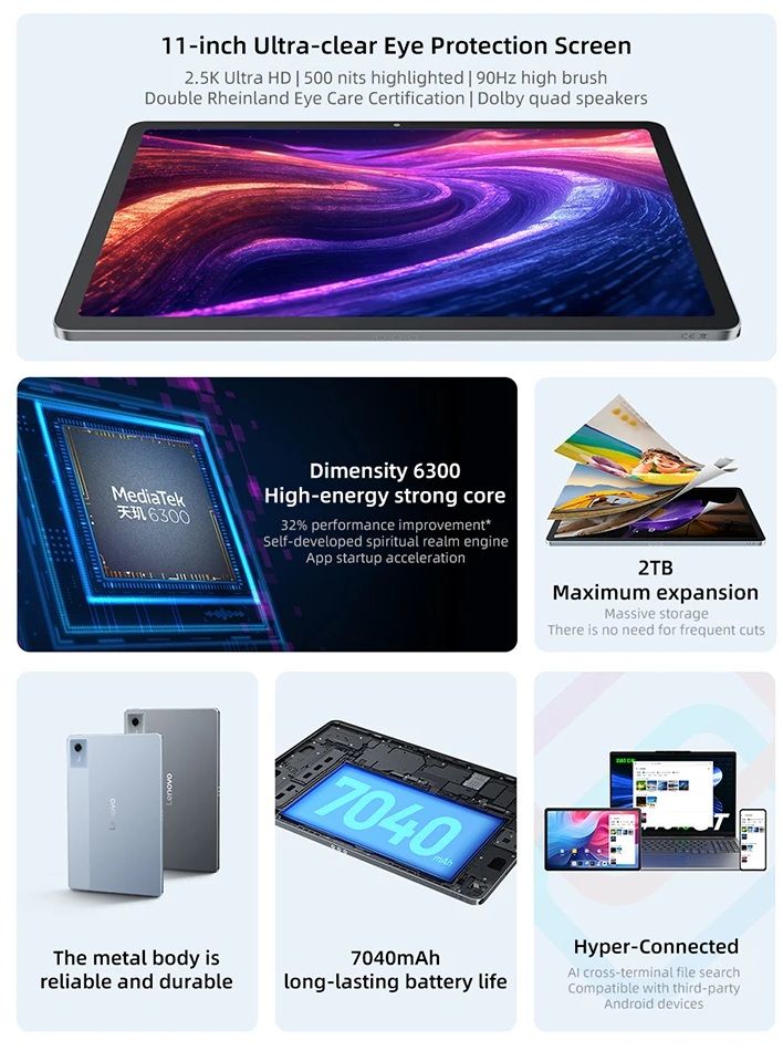 Androidタブレット本体 Lenovo Xiaoxin Pad 2025 CNROM New Product Original Lenovo Xiaoxin Pad 2025 12.1 MediaTek