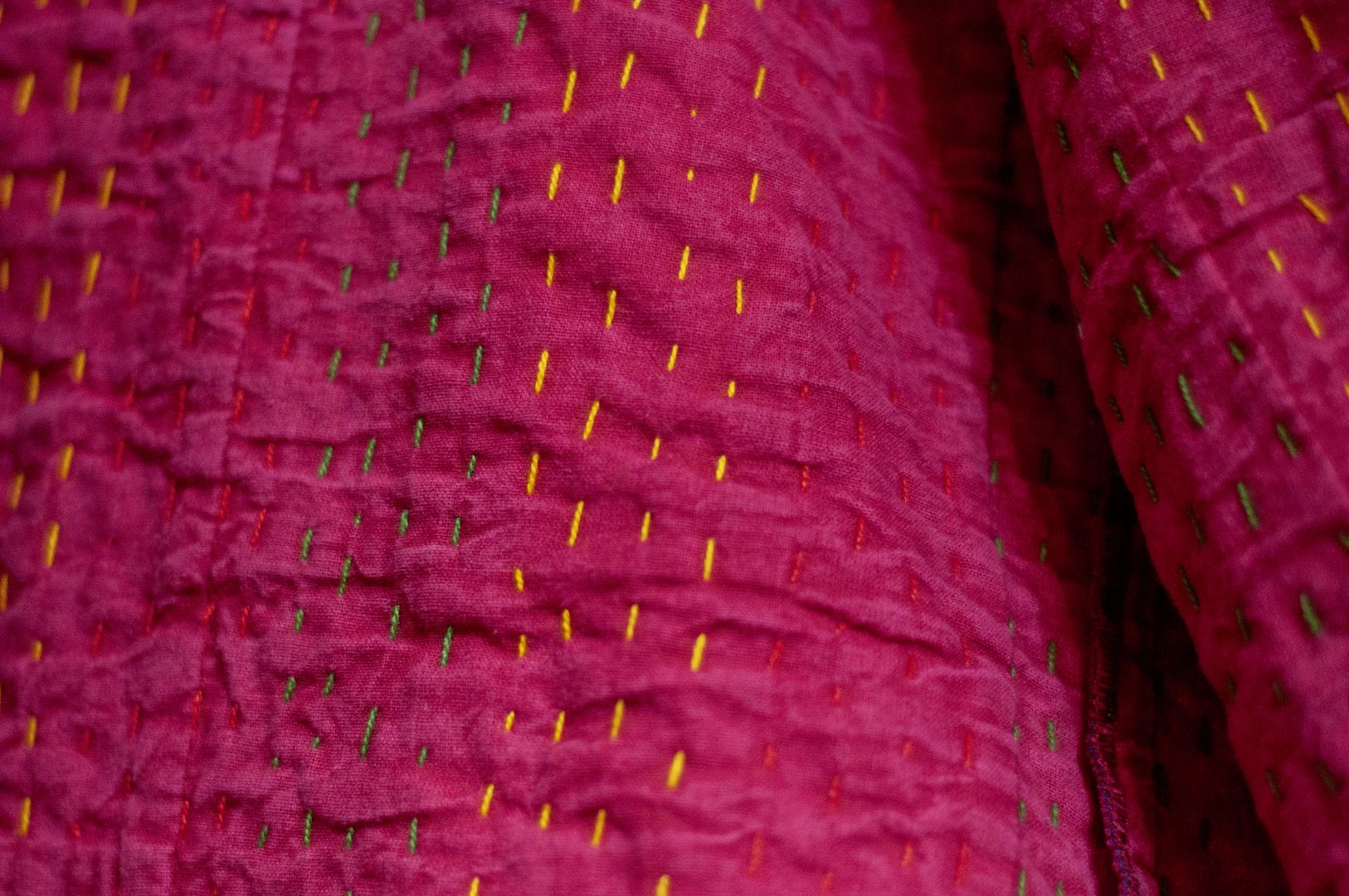 女裝 手工刺繡棉質外套 印度純棉 水洗拼接長袖拼布外套-彩色方塊 - 女裝外套/大衣 - 棉.麻 多色