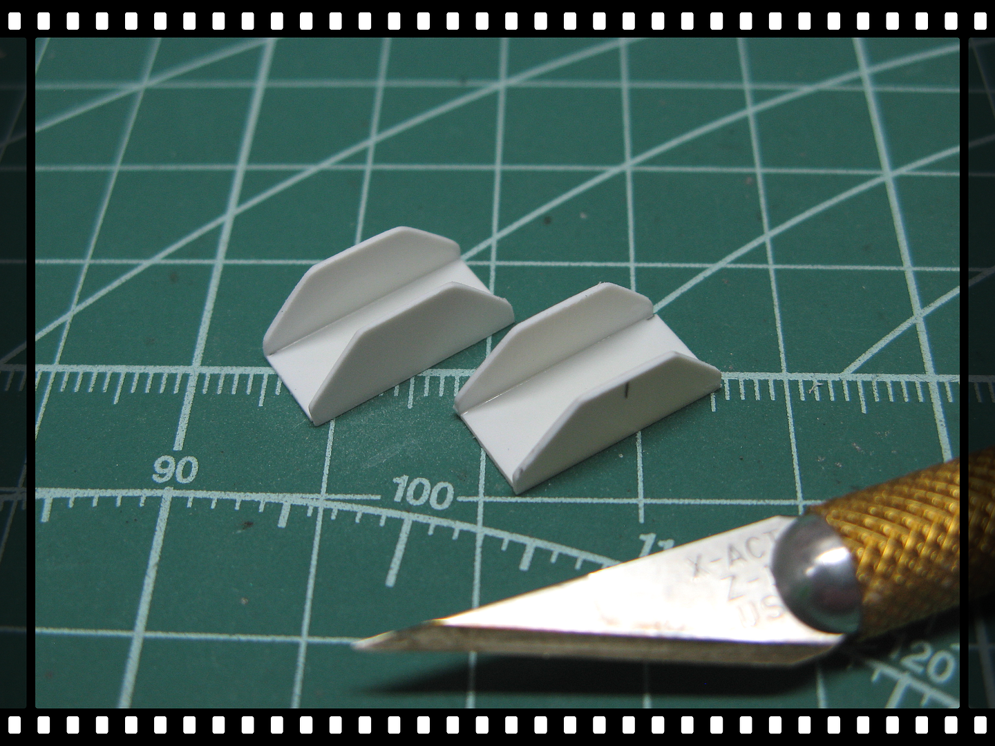 Power cord holders.